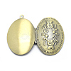 Brass Locket Pendants X-KK-F717-16AB-NR-4