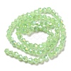 Imitation Jade Electroplate Glass Beads Strands EGLA-A039-J2mm-B01-2