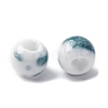 Bright Glazed Porcelain Beads PORC-D300-A01-3