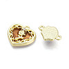 18Pcs 9 Styles Alloy Resin Pendants PALLOY-N185-01G-3