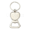 1Pc Zinc Alloy Cabochon Settings Bottle Openers AJEW-YW0002-13-1