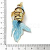 Brass Cloisonne Pendants KK-P251-A03-G-4