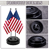 Plastic Mini Flag Stands FIND-WH0139-921B-3