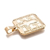 304 Stainless Steel Pendants STAS-J036-056B-G-3