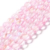 Synthetic Moonstone Beads Strands G-E573-02B-15-2