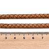 Braided Leather Cord with Core WL-F009-5mm-02-3