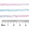 Transparent Painted Glass Beads Strands DGLA-A034-T2mm-A22-3