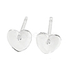 Resin Stud Earring Findings X1-FIND-H046-07-1