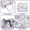 Floral Printed Paper Gift Tote Bags ABAG-WH0044-82A-4