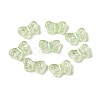 UV Plating Transparent Acrylic Beads OACR-G036-14B-1