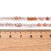 Natural Ferruginous Quartz Beads Strands G-B142-A01-3mm-5