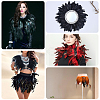 1 Bundle Fashion Feather Cloth Strand Costume Accessories DIY-GF0012-59A-5