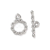 Brass Toggle Clasp KK-D289-53B-P-2