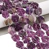 Natural Lepidolite Beads Strands G-L095-A01-01A-2