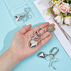 3Pcs 3 Styles Alloy Keychains KEYC-PH0002-36-3