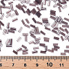 Transparent Colours Luster Glass Bugle Beads SEED-N005-001-A03-4
