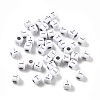 Opaque Acrylic Beads OACR-D282-06T-1