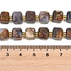 Natural Pietersite Beads Strands G-F832-A10-01-5