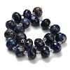 Natural Sodalite Beads Strands G-L642-I10-18x13mm-3