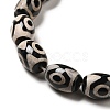 Tibetan Style dZi Beads Strands G-F726-A02-4