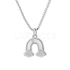 Non-Tarnish 304 Stainless Steel Pendant Necklace GF6823-1-1