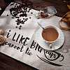 Coffee Theme Diablement Fort Cup Mats AJEW-WH0201-005-6