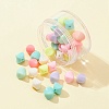 42Pcs Opaque Acrylic Beads SACR-FS0001-15-3