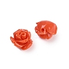 Synthetic Coral Carved Beads CORA-M001-07P-2