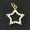 Rack Plating Eco-Friendly Brass Enamel Pendants KK-K332-01-3