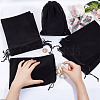 Velvet Packing Pouches Drawstring Bags ABAG-WH0046-30B-3