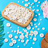 Flat Round Resin Buttons BUTT-TAC0017-01D-6
