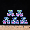 Transparent Acrylic Beads X-MACR-S374-04B-04-4