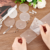 5-Tier Acrylic Action Figures Organizer Display Risers ODIS-WH0002-65-3