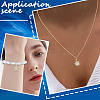 9Pcs 3 Styles Brass Micro Pave Cubic Zirconia Pendants ZIRC-BBC0003-75-5
