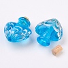 Handmade Lampwork Perfume Bottle Pendants LAMP-P044-I-3