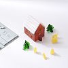 Christmas Gingerbread House Food Grade Silicone Molds SIL-G001-01B-5