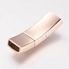 304 Stainless Steel Bayonet Clasps STAS-P158-01C-RG-2