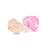 Transparent Crackle Acrylic Beads MACR-K361-34-2
