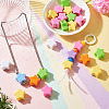 Acrylic European Beads MACR-TAC0001-28B-7