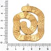 304 Stainless Steel Big Pendants STAS-G363-02G-3