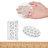 Transparent Plastic Tattoo Ink Cup Holder MRMJ-PH0001-31-4
