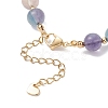 Round Natural Mixed Beaded Bracelets for Women BJEW-JB12763-5