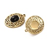 Natural Obsidian Pendants STAS-L022-064G-02-2