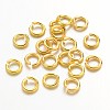 Golden Color Brass Open Jump Rings X-JRC5MM-G-1