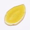 Natural Agate Slices Big Pendants G-E022-6-2