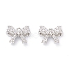 Rack Plating Brass Micro Pave Cubic Zirconia Charms LS-X-ZIRC-C026-02P-1