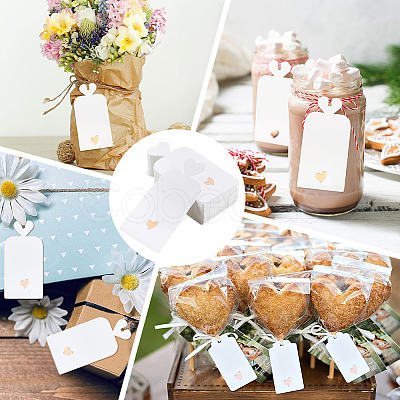 200Pcs Paper Gift Tags CDIS-BC0001-08-1