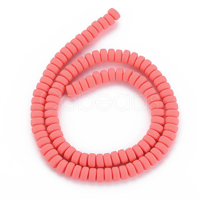 Handmade Polymer Clay Beads Strands CLAY-N008-20-1