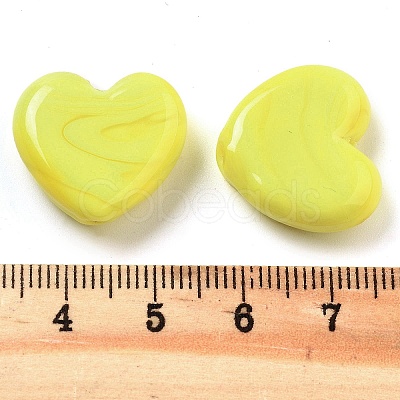 Heart Handmade Lampwork Beads LAMP-U003-01L-1