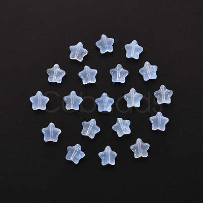 20Pcs Transparent Glass Beads GLAA-YW0001-08-1